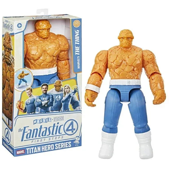 Marvel Titan Hero Series The Fantastic Four: First Steps Marvel’s The Thing Figure, 4+ - USA MEGA SHOP