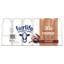 Fairlife Nutrition Plan chocolate protein shake 30g, 18-bottle pack