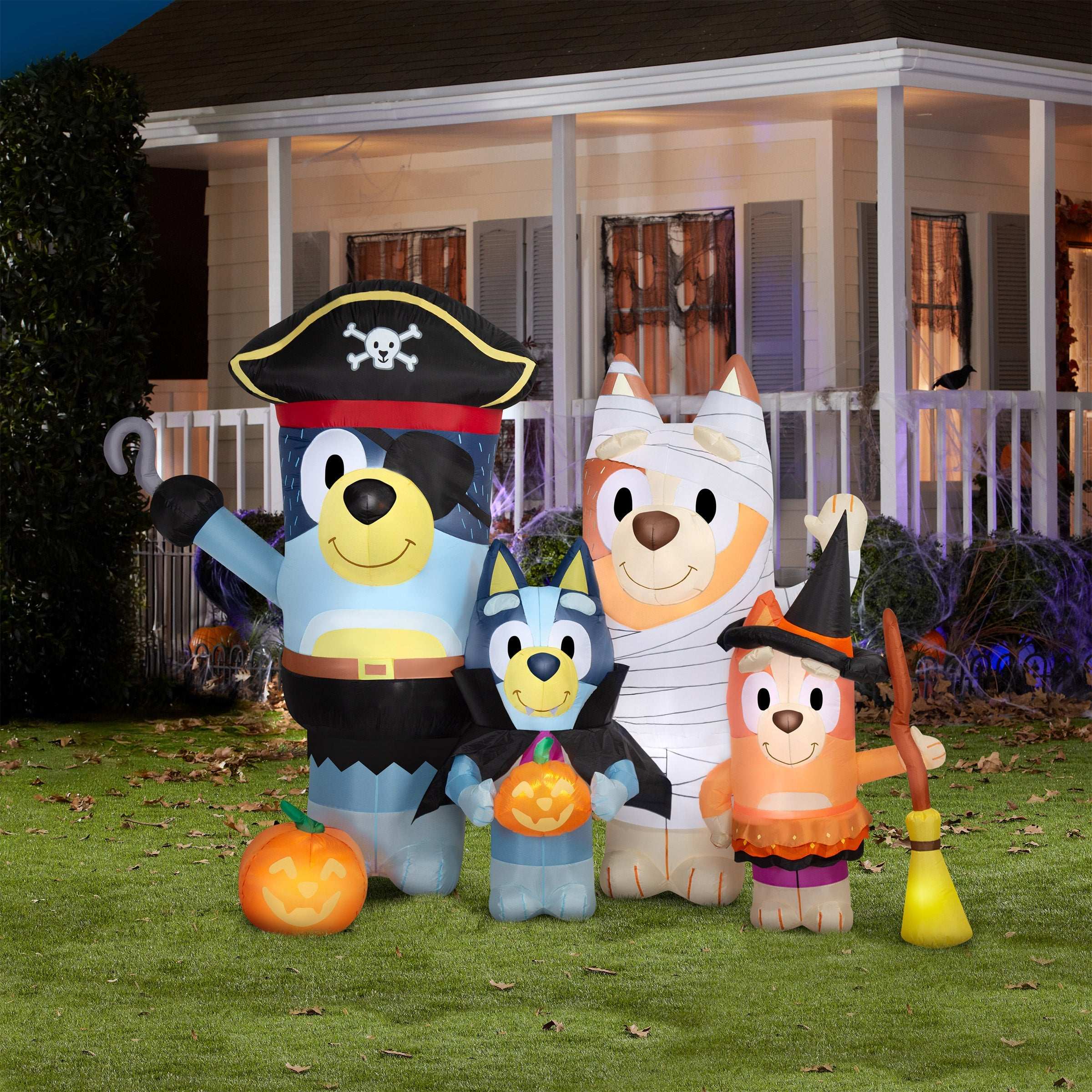6.5‚Äô Bluey Family Halloween Inflatable