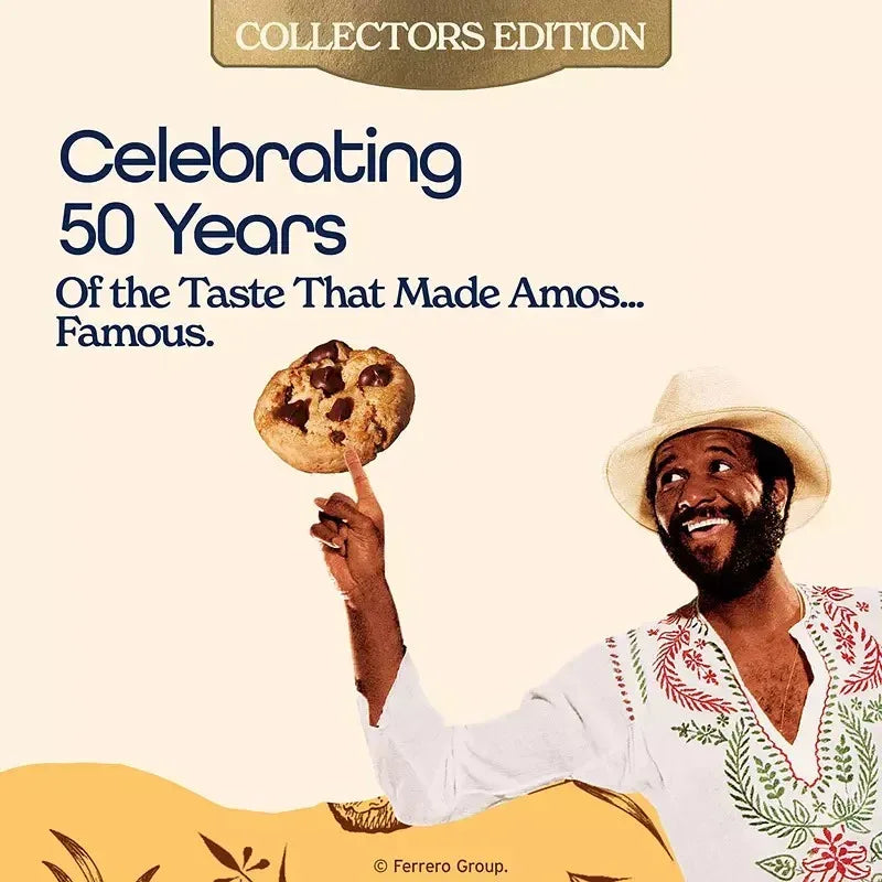 Famous Amos Chocolate Chip Cookies, Bite Size, Pouches, 42 ct./2 oz.