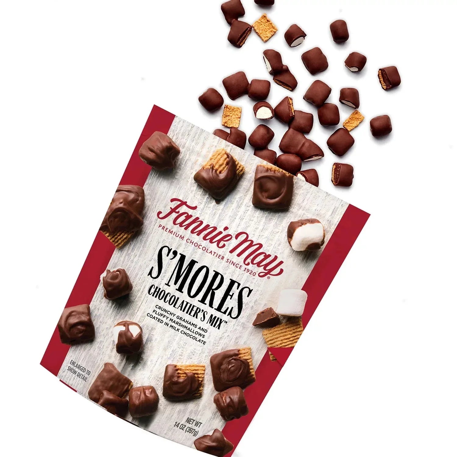 Fannie May S'mores Snack Mix Bag (14 Ounce)