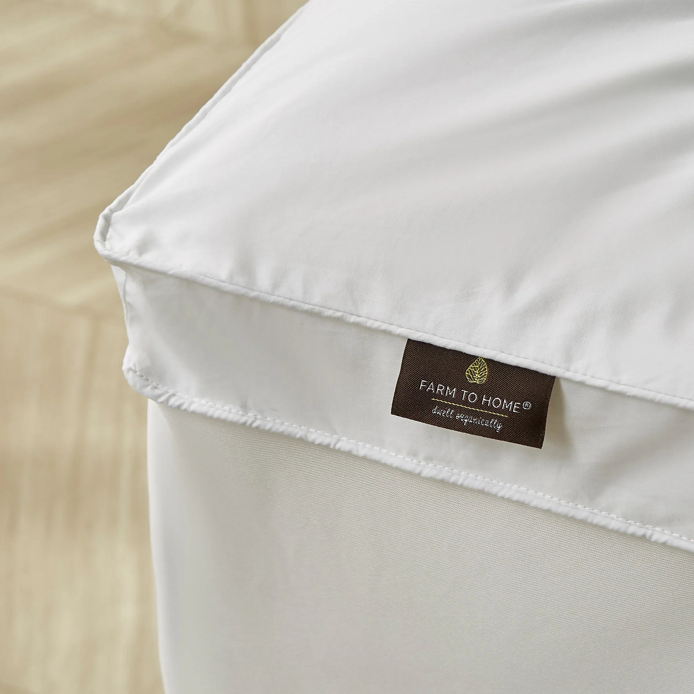 Farm to Home White Organic Cotton 2‚Äù Mattress Topper - USA MEGA SHOP