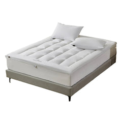 Farm to Home White Organic Cotton 2‚Äù Mattress Topper - USA MEGA SHOP