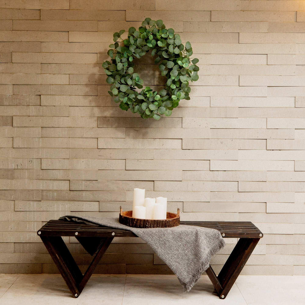 Faux 30‚Äù Eucalyptus Wreath - USA MEGA SHOP