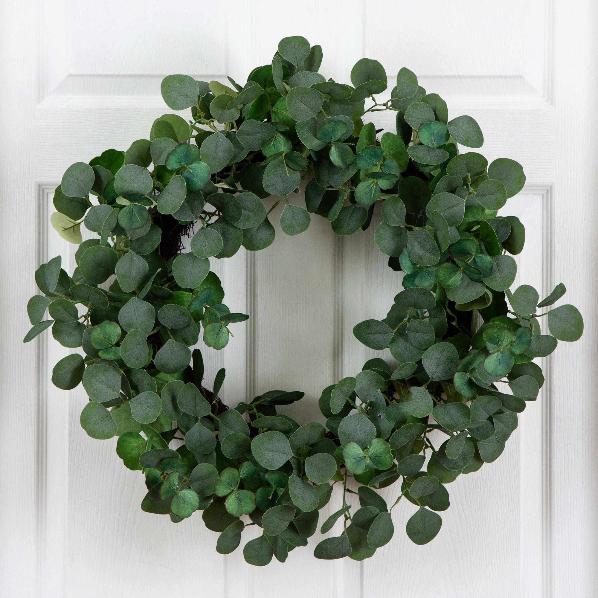 Faux 30‚Äù Eucalyptus Wreath - USA MEGA SHOP