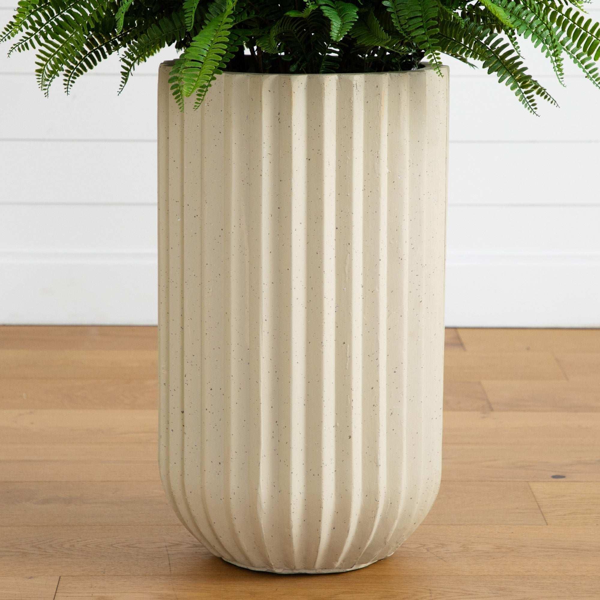 Faux 42” Fern in Planter