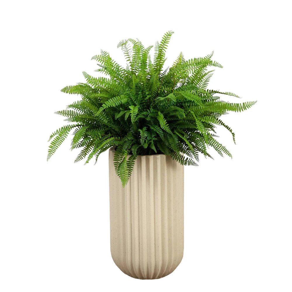 Faux 42‚Äù Fern in Planter - USA MEGA SHOP