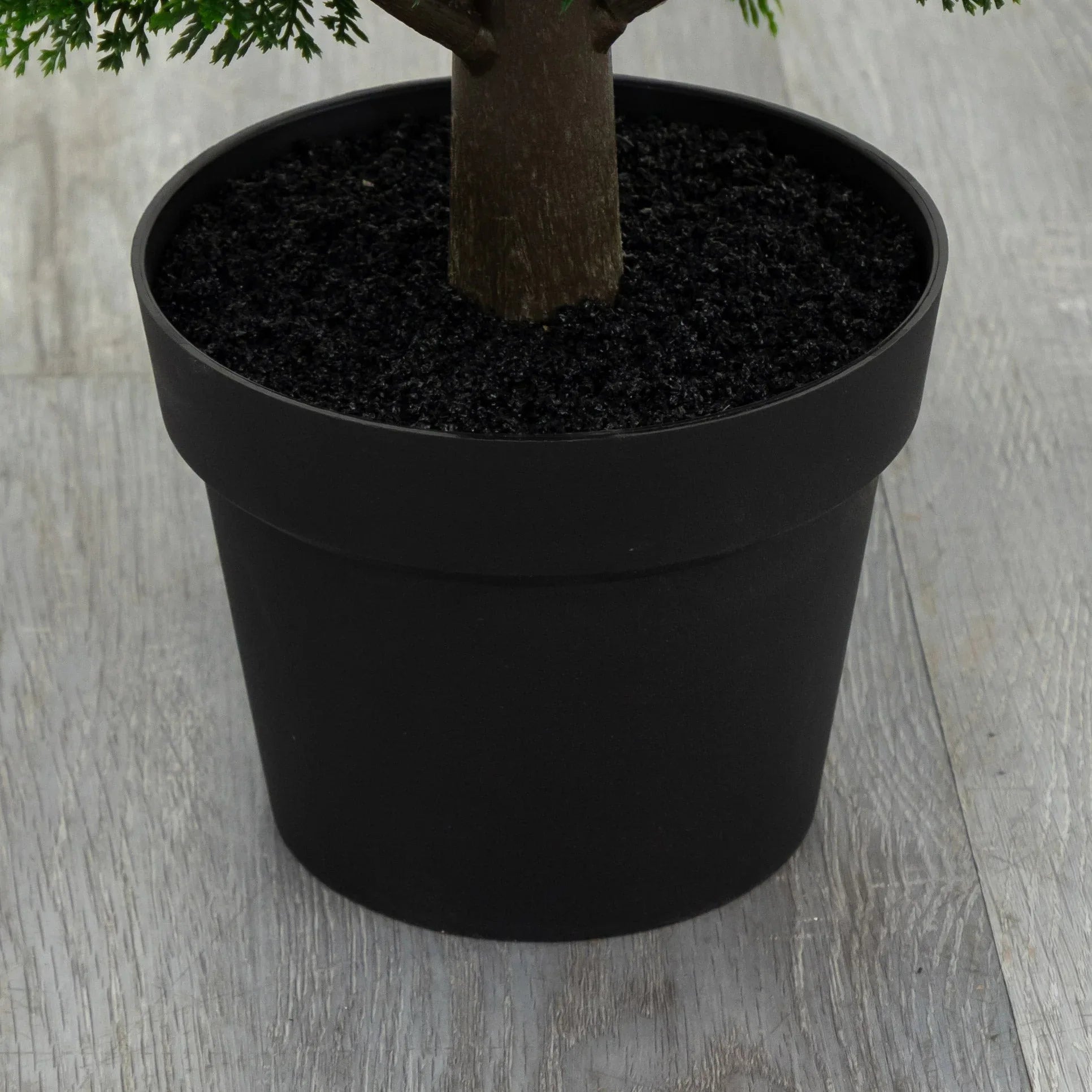 Faux 4’ UV Resistant Cedar Tree Indoor and Outdoor, 2-pack
