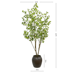 Faux 6.5' Ficus Tree - USA MEGA SHOP