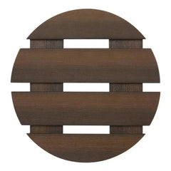 Faux Wood Plant Caddy, 2-pack