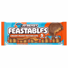 Chocolate peanut butter cups multipack box, 5-count, orange and blue wrapper
