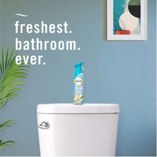 Febreze Air Effects air freshener spray bottle, blue, with spray nozzle