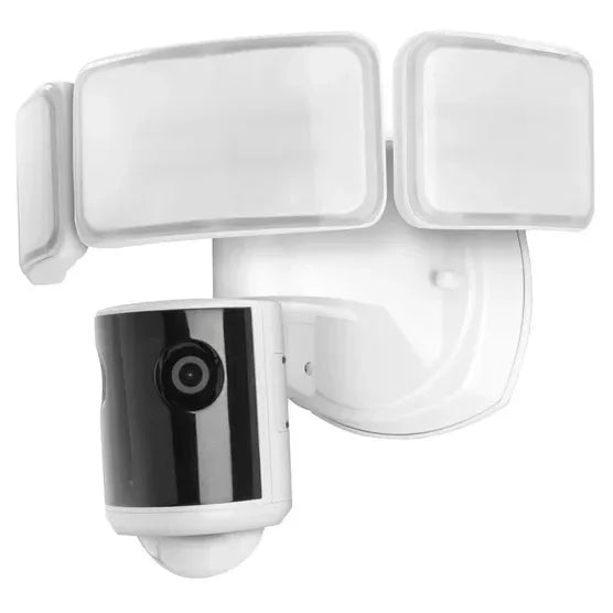 Feit Electric 5,000 Lumens Flood Light with Smart Dual Lens Panoramic Camera