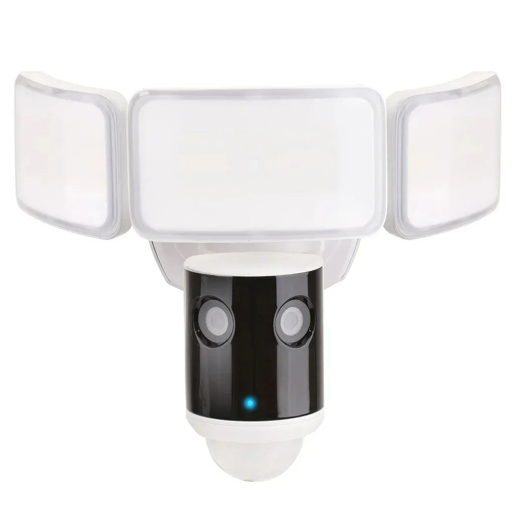 Feit Electric 5,000 Lumens Flood Light with Smart Dual Lens Panoramic Camera