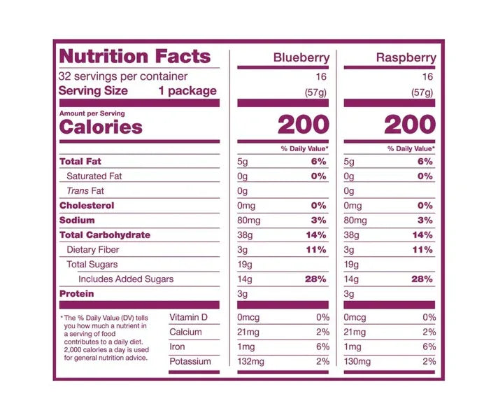 Nature's Bakery Fig Bars, Variety Pack, 2 oz (32-pk)