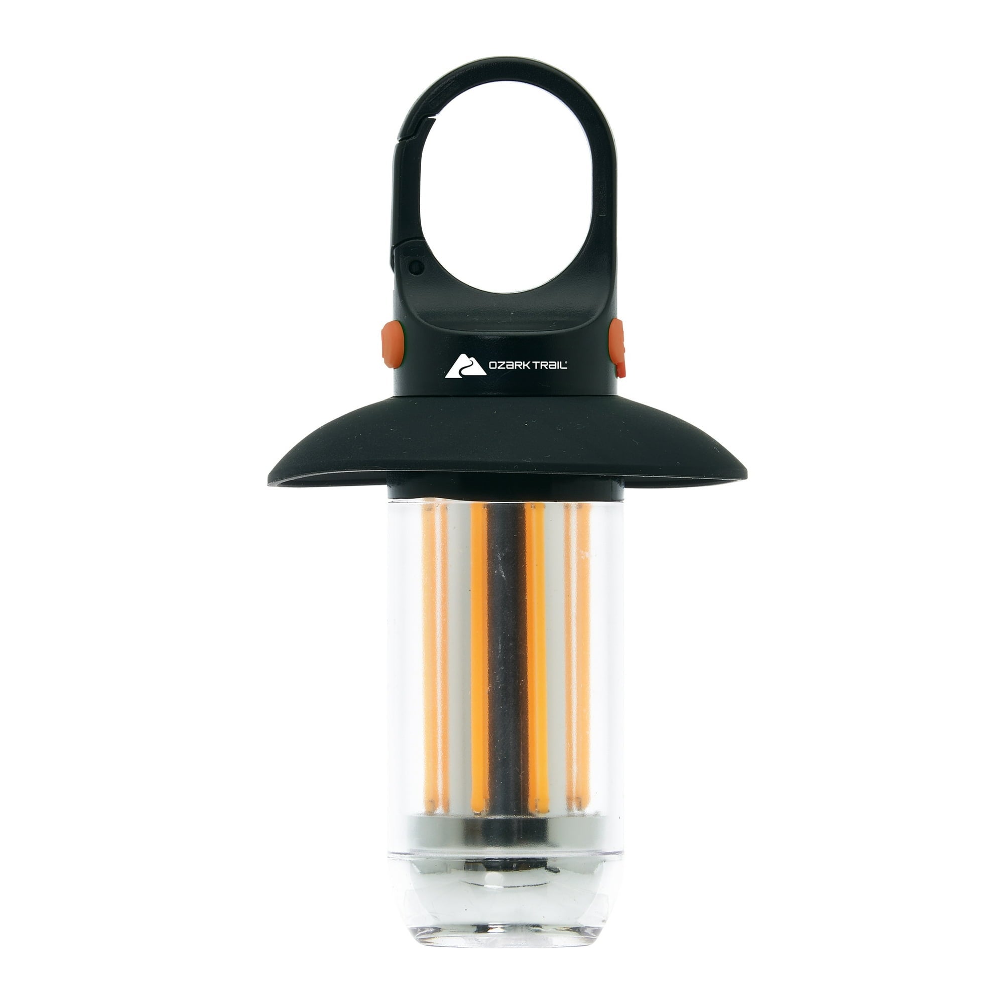 Ozark Trail 250-Lumen Electric Camping Lantern, Rechargeable Mini Filament Lantern and Flashlight