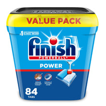 Dishwasher detergent pods tub, Value Pack with Finish Power logo, 84 tabs