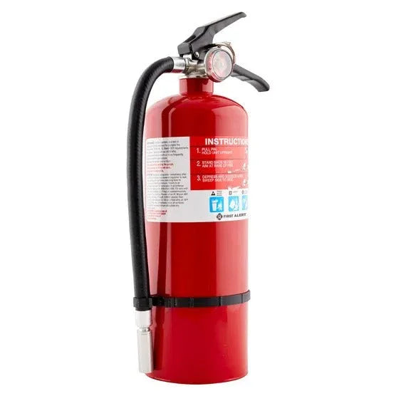 First Alert Rechargeable Heavy Duty Fire Extinguisher UL Rated 3-A:40-BC - USA MEGA SHOP