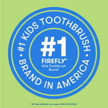Firefly Kids Toothbrush #1 brand in America award badge.