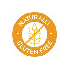 Naturally gluten free seal with crossed wheat icon