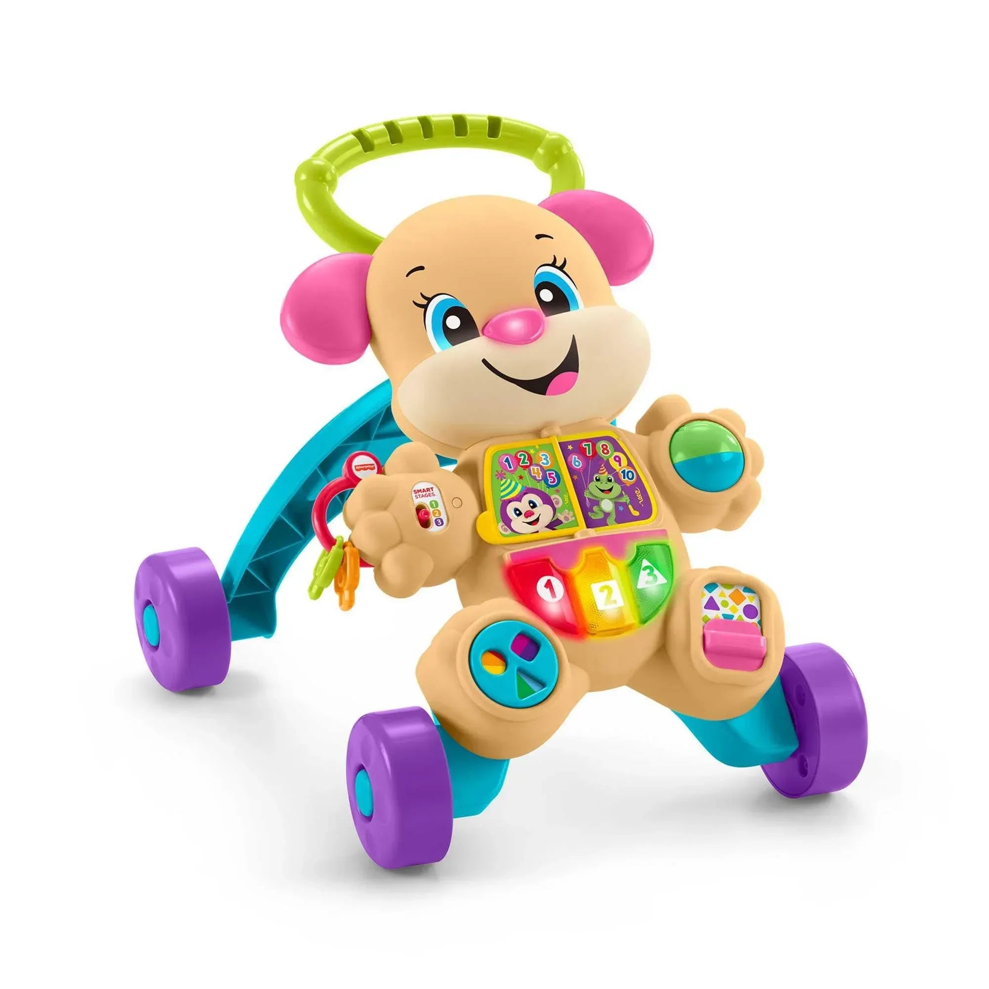 Fisher-Price Laugh & Learn Smart Stages Learn with Puppy Walker Baby & Toddler Toy, Height 18.19in