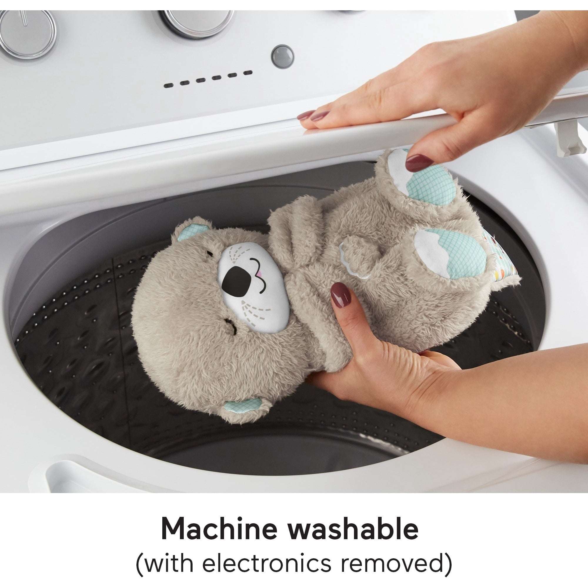 Máquina de sonido para bebés Lontra Relax y Ronca de Fisher-Price con movimiento rítmico de respiración