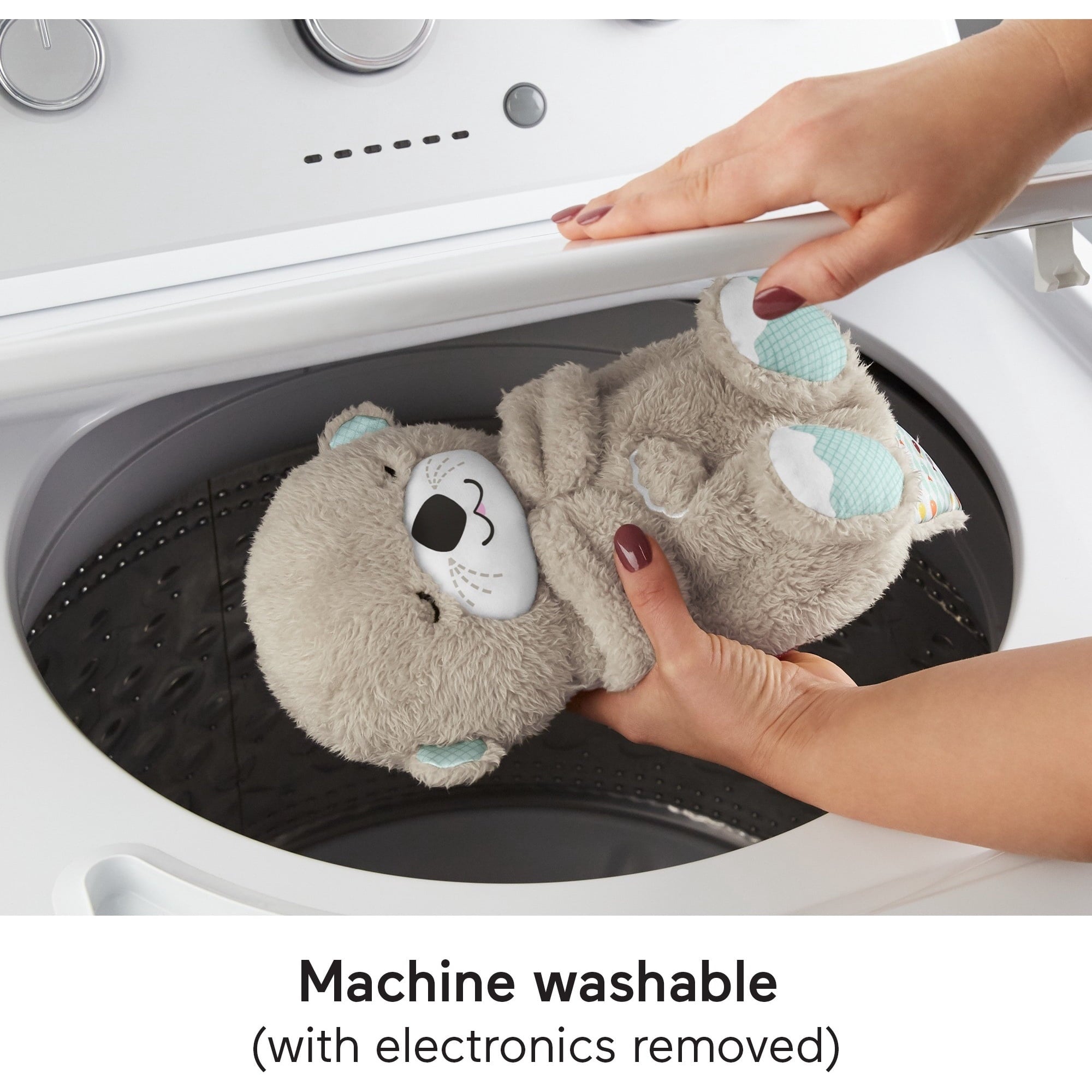 Fisher-Price Soothe 'n Snuggle Otter Baby Sound Machine with Rhythmic Breathing Motion