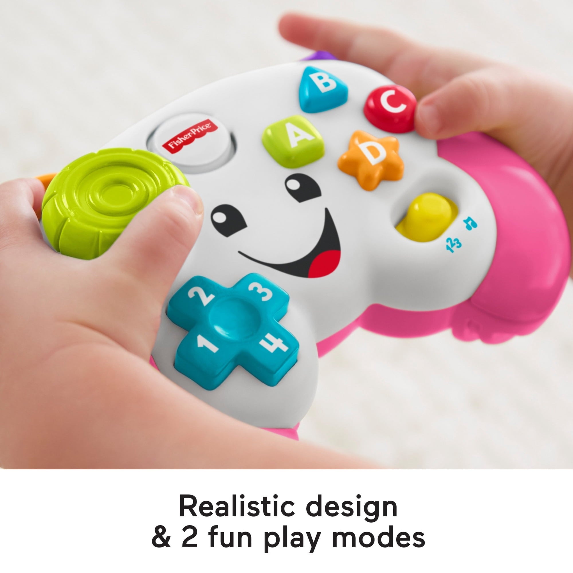 Fisher-Price Laugh & Learn Game & Learn Controller Musical Baby Toy with Lights