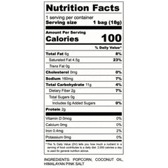 FitPop Popcorn Snack Bags, 0.65 oz, 40-count