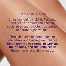 Skin with purple printed brand message