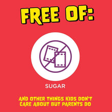 Sugar-free icon for kids chewable multivitamin