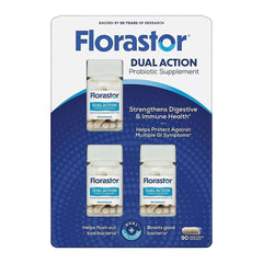 Florastor Daily Probiotic Supplement with Saccharomyces Boulardii CNCM I-745, 90 Count