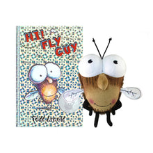 Hardcover book with Fly Guy cover art and small Fly Guy plush character