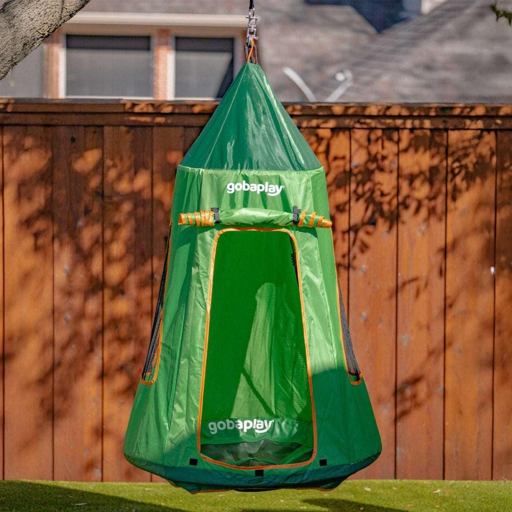 FlyMax Saucer Tree Swing with Tent - USA MEGA SHOP