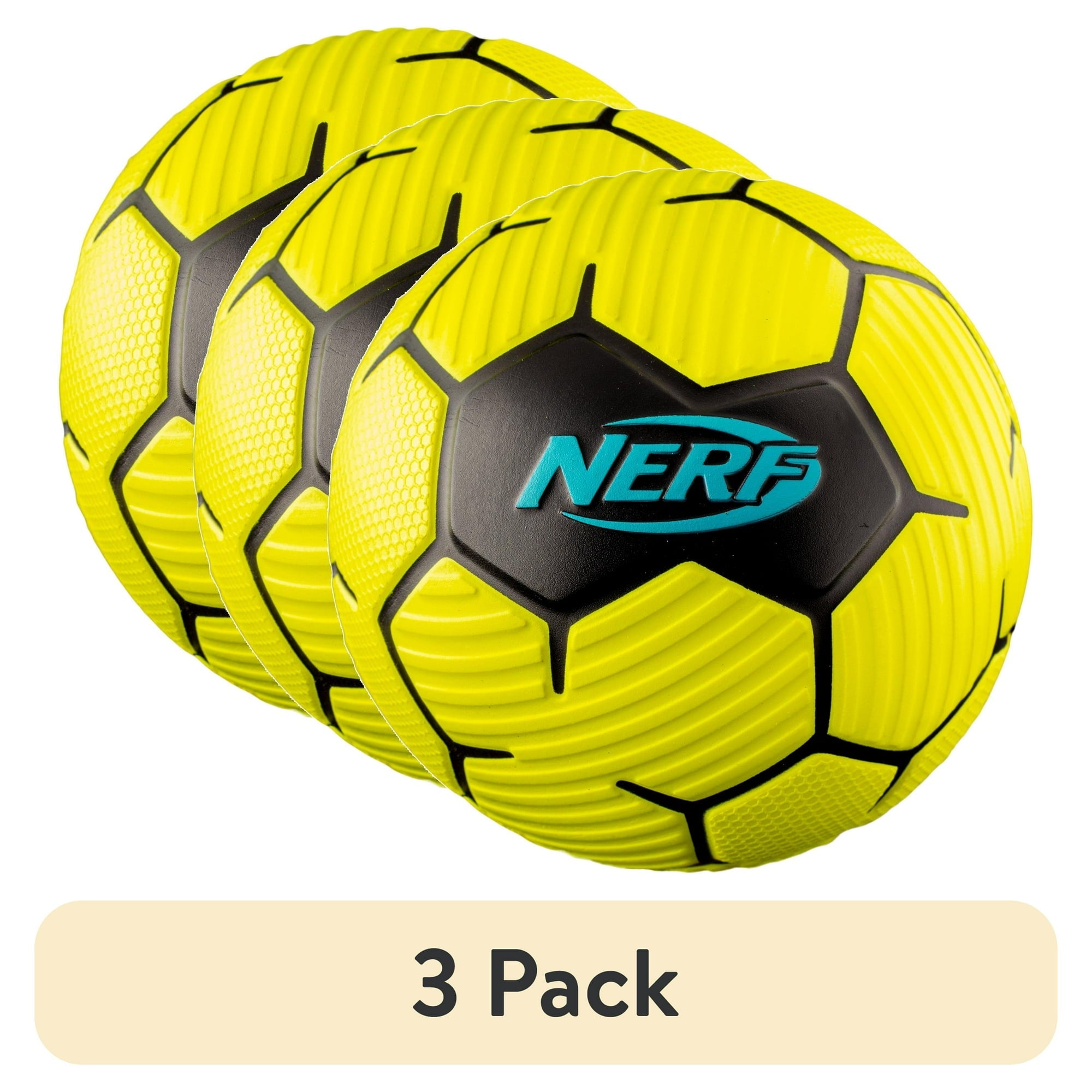 Nerf 5" Foam Soccer Ball - Soft Soccer Ball - Green- Multicolor - Nerf Soccer - 1 Ball