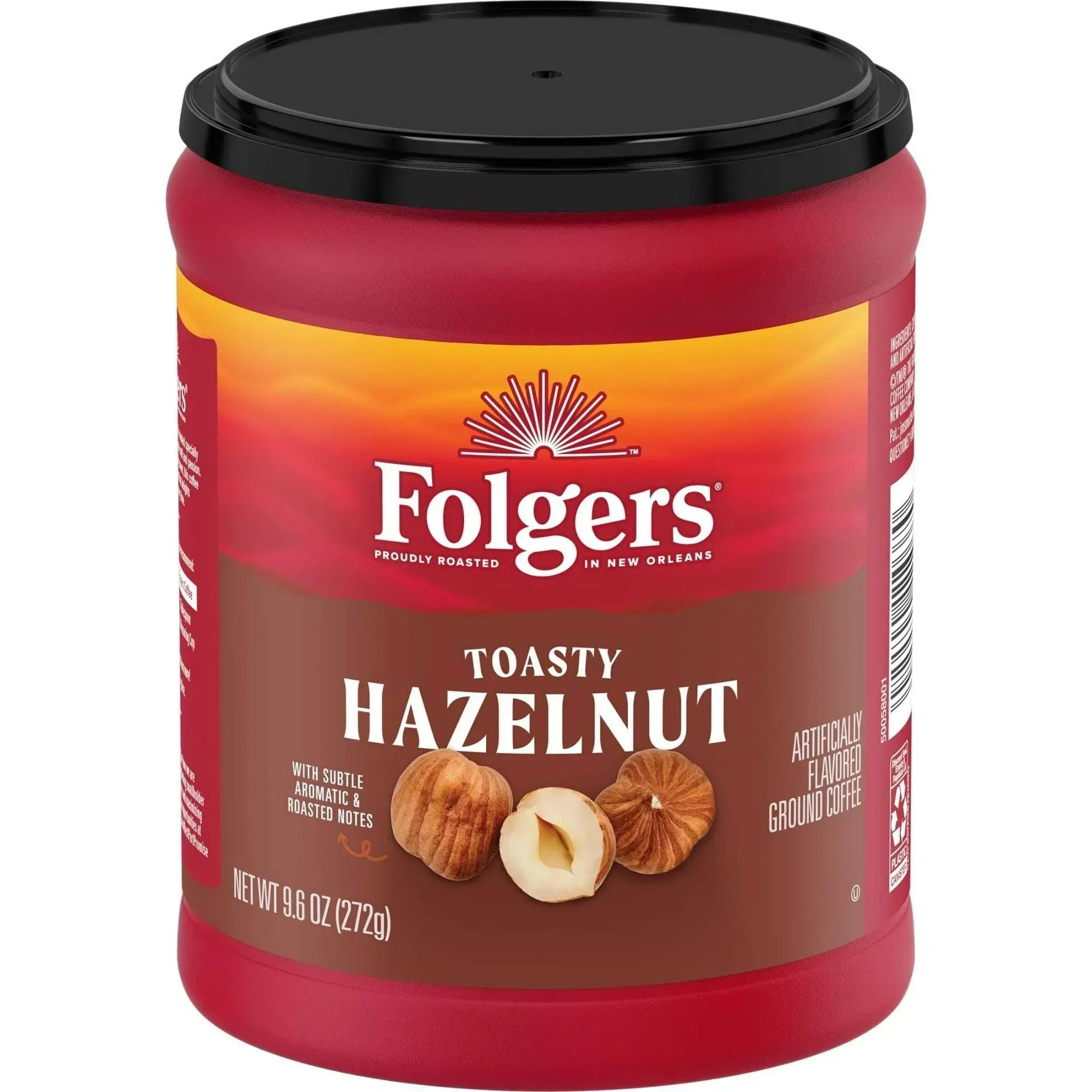 Folgers Classic Roast Ground Coffee, Medium Roast, 9.6 oz Canister