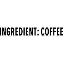 Ingredient text graphic: 'Ingredient: coffee' on a white background.