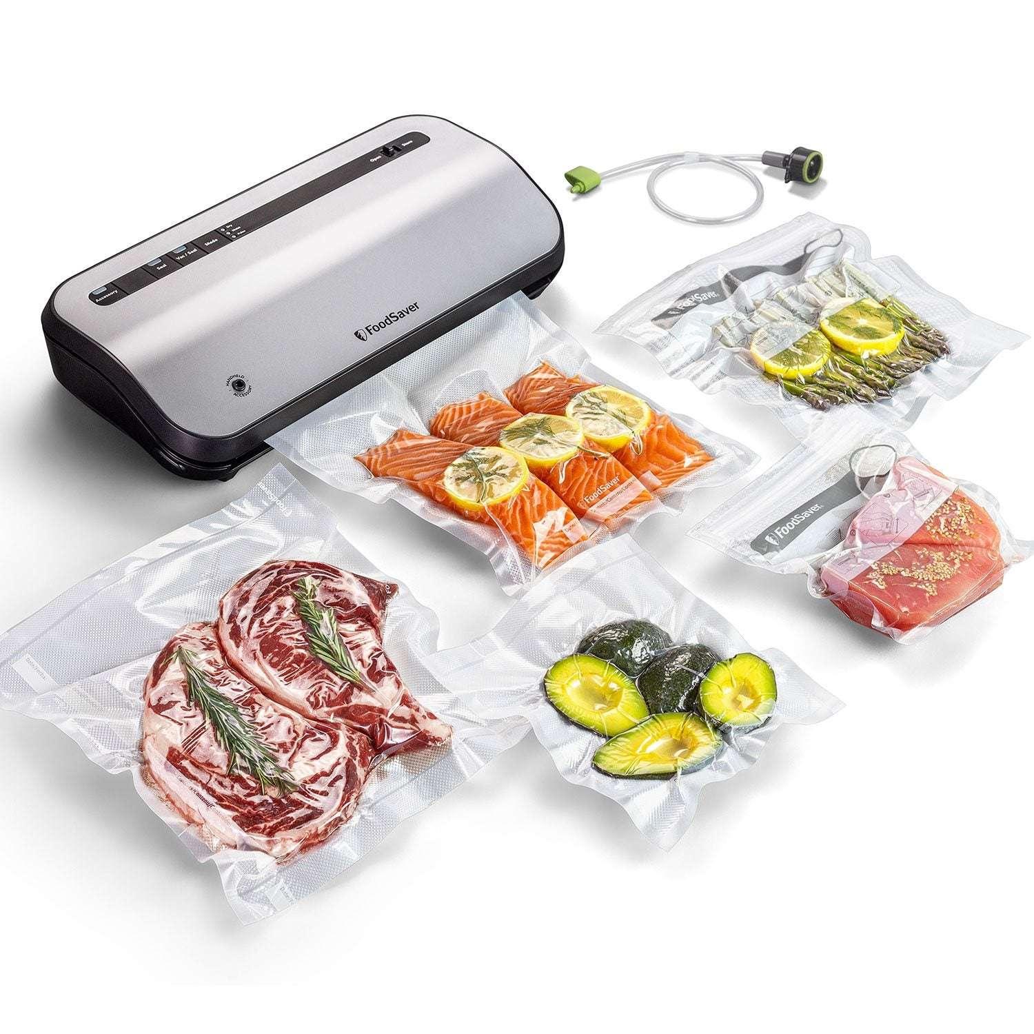 FoodSaver 14-Piece Starter Kit with Vacuum Seal Roll and Bags - USA MEGA SHOP