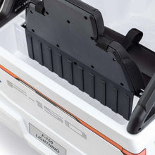 Ford ride-on truck interior front panel and seat base with orange trim