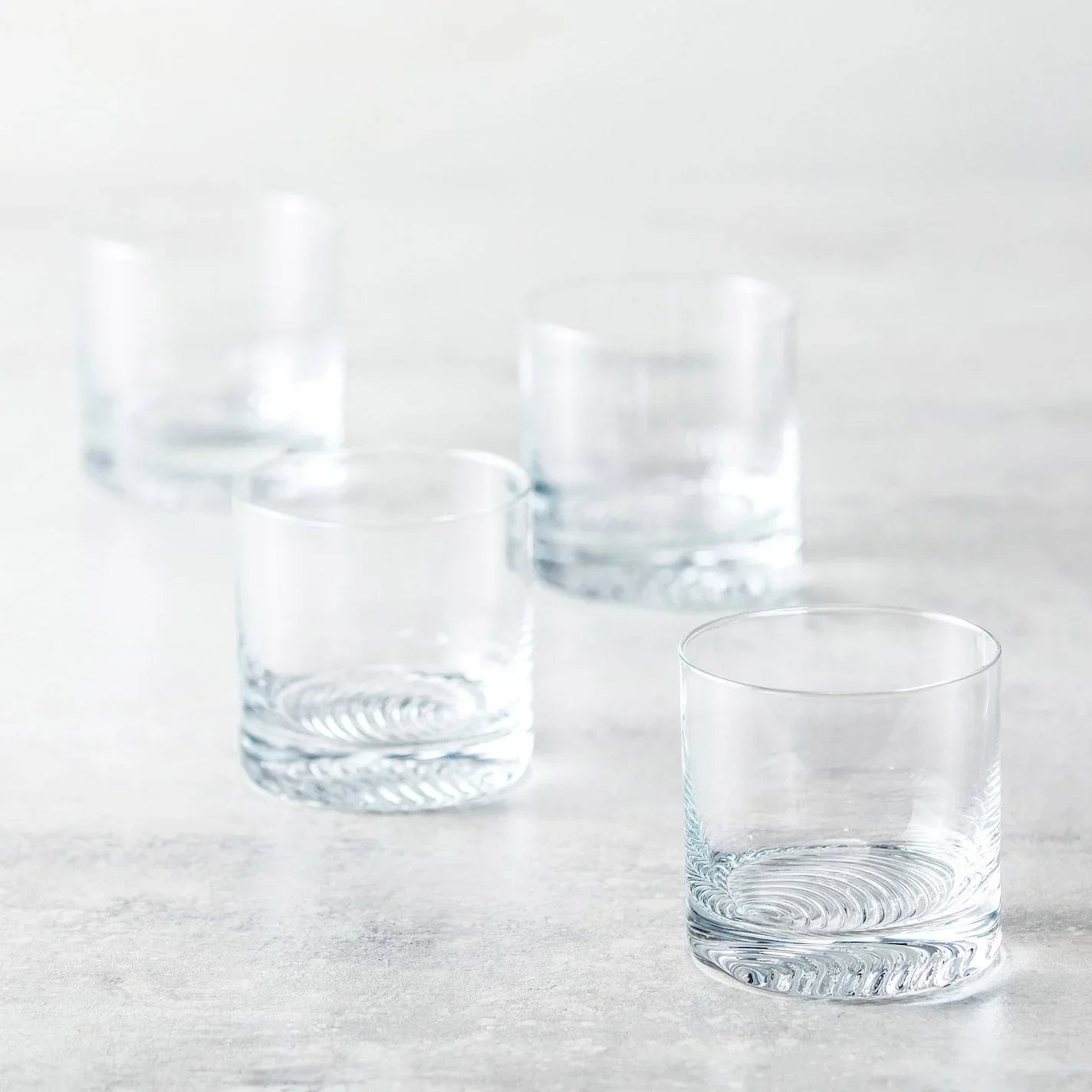 Fortessa Echo Tritan Double Old Fashioned Glasses 13.5 oz, Set of 4 - USA MEGA SHOP