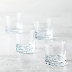 Fortessa Echo Tritan Double Old Fashioned Glasses 13.5 oz, Set of 4 - USA MEGA SHOP