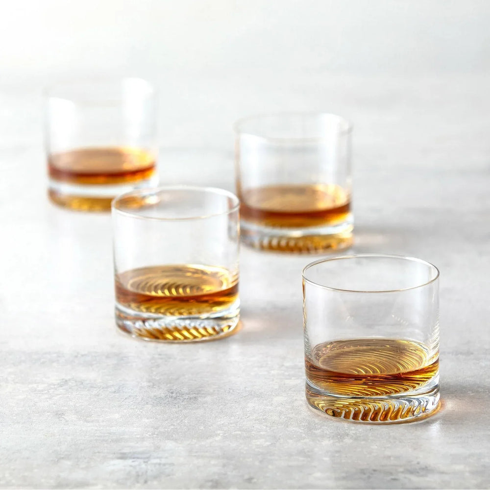 Fortessa Echo Tritan Double Old Fashioned Glasses 13.5 oz, Set of 4 - USA MEGA SHOP
