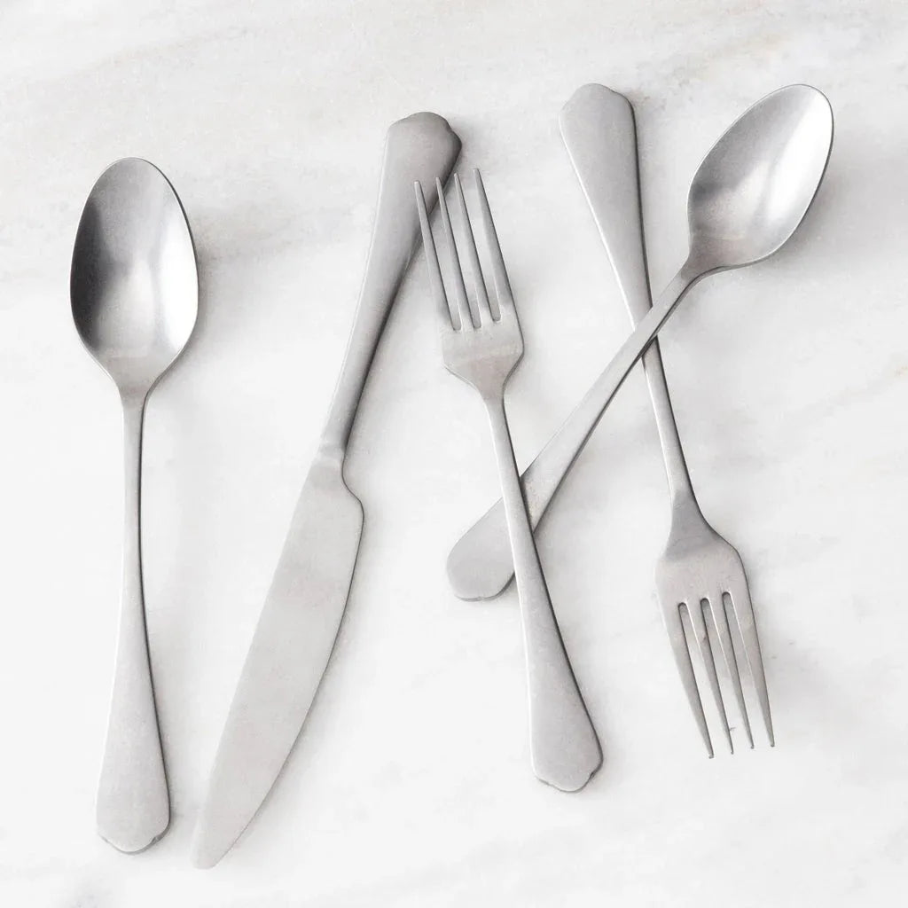 Fortessa Ellsie Antiqued 20-piece Flatware Set - USA MEGA SHOP