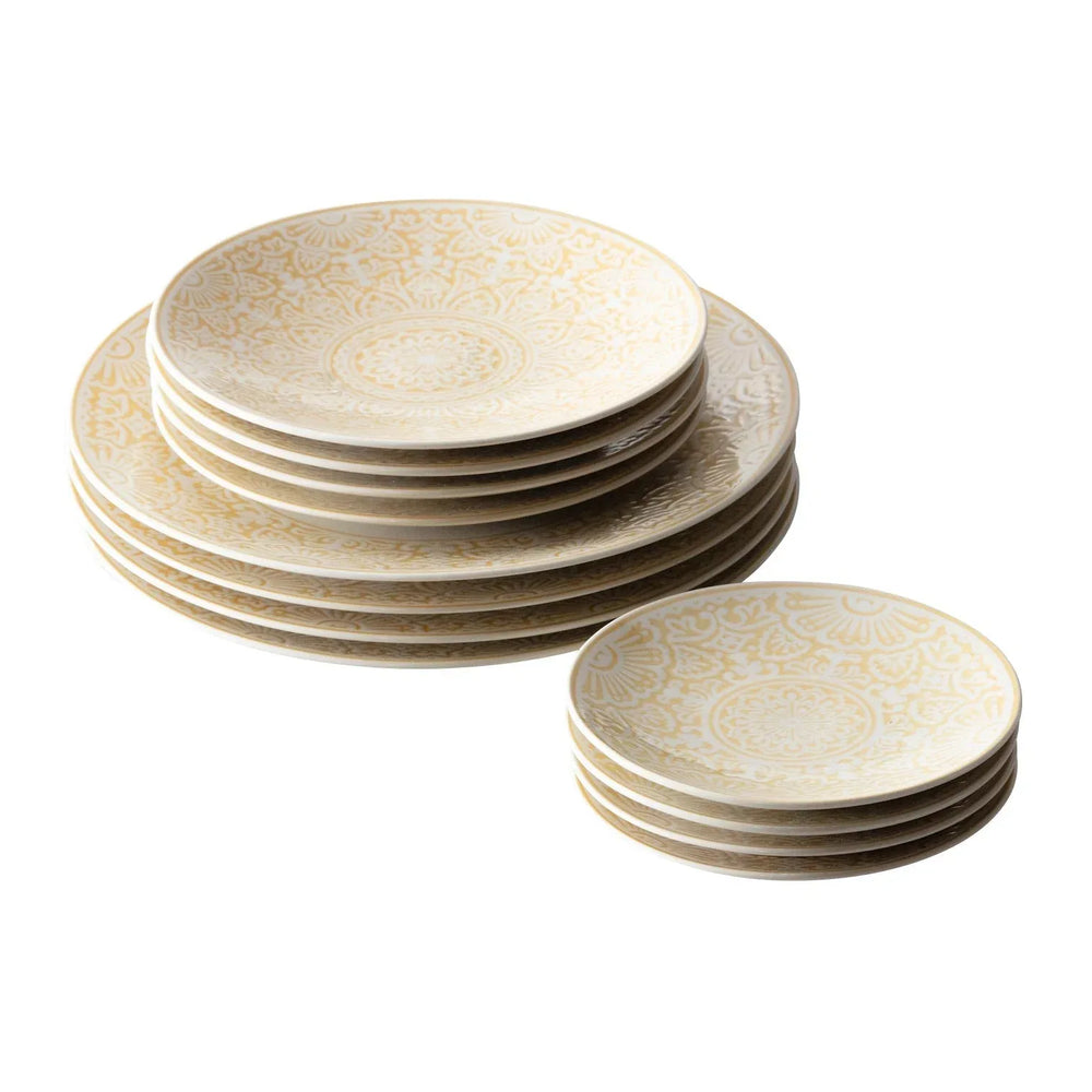 Fortessa Havana 12-piece Dinnerware Set - USA MEGA SHOP