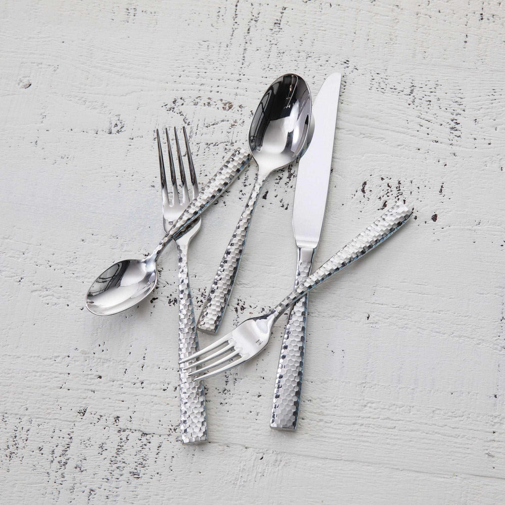 Fortessa Lucca Faceted 20-piece Flatware Set - USA MEGA SHOP