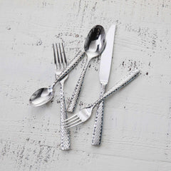 Fortessa Lucca Faceted 20-piece Flatware Set - USA MEGA SHOP