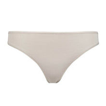 Women's thong underwear, light beige/cream