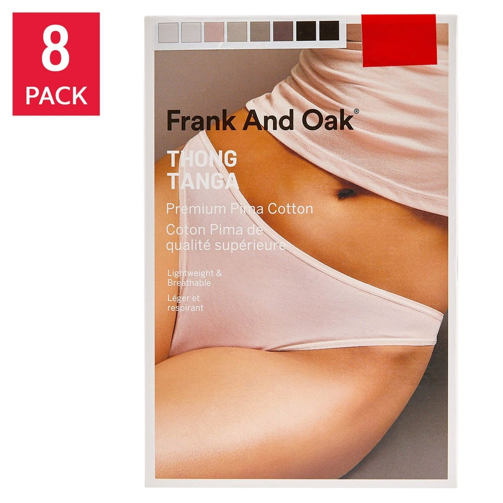 Frank And Oak Women's Thong, 8-pack