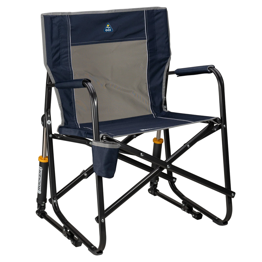 GCI Outdoor Freestyle Rocker Foldable Rocking Camp Chair, Beach Berry - USA MEGA SHOP