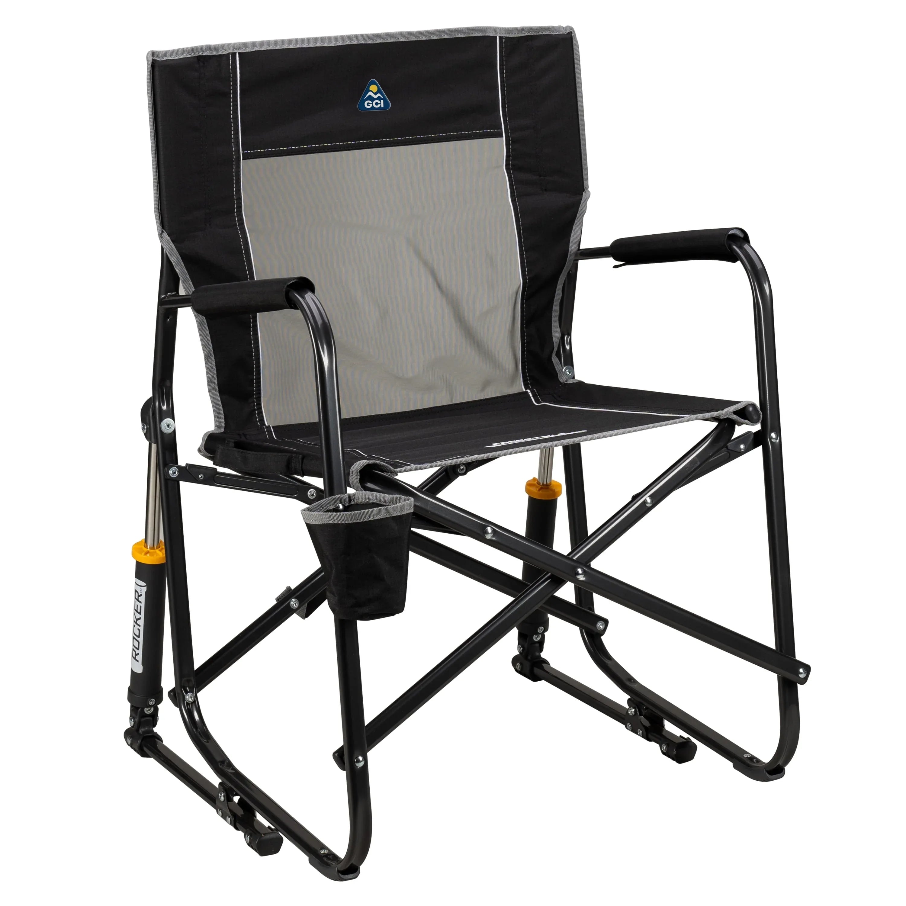 GCI Outdoor Freestyle Rocker Foldable Rocking Camp Chair, Beach Berry - USA MEGA SHOP
